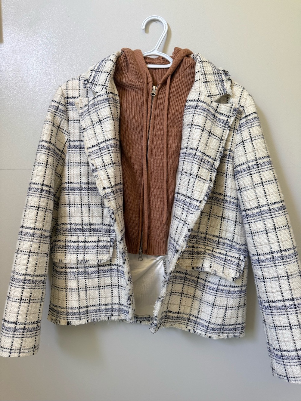 Anthropologie Tweed Dickie Blazer - Picture 6 of 12